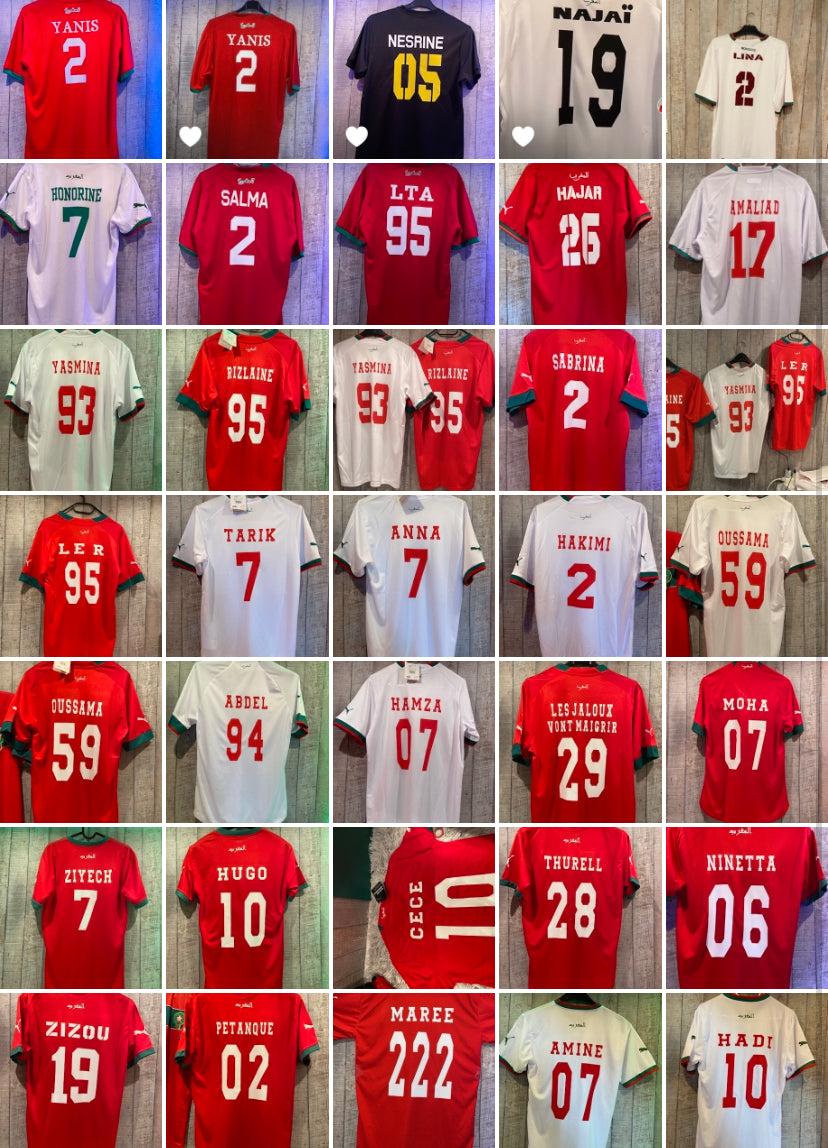 Maillot Maroc Exterieur